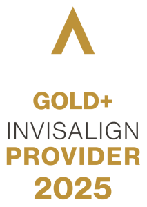 Gold invisalign provider logo