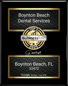 Boynton Beach dental services award